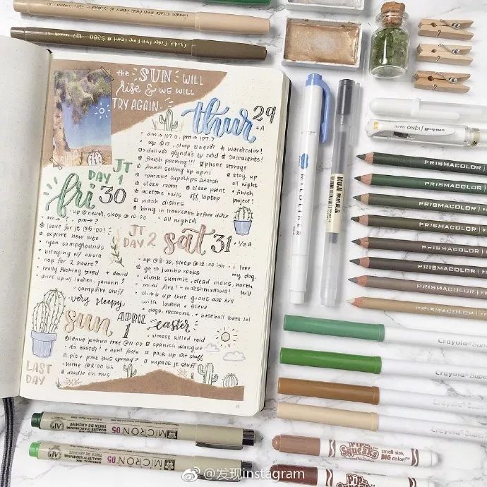 不会做手帐怎么办,做手帐小技巧简单又好看