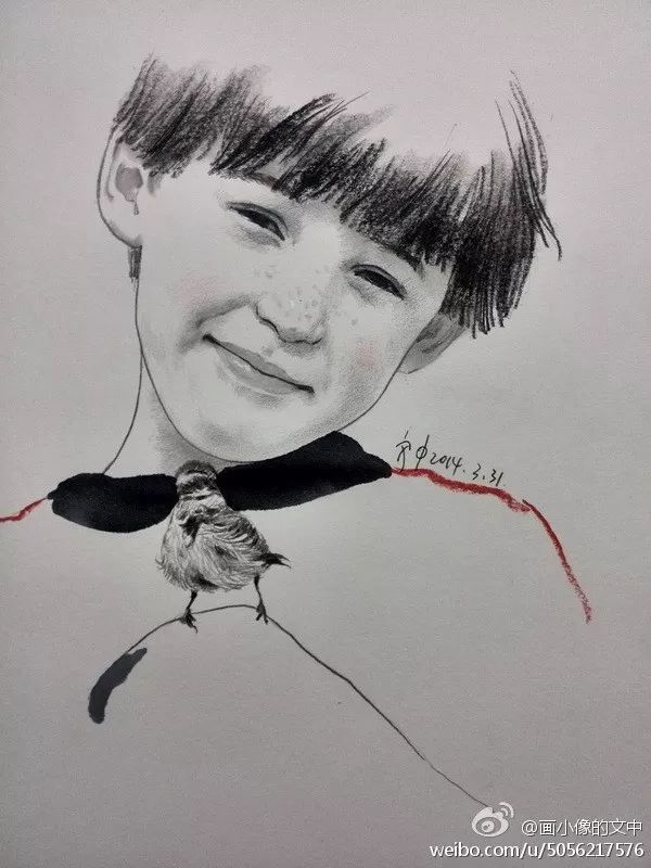 比起打印画，美院毕业的他，笔下这种彩铅水彩画才好看哭了~