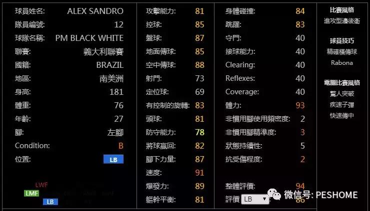 实况足球手游操作技巧黑球和紫球,实况足球手游数据库