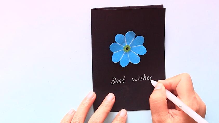 教师节贺卡立体花手工制作,教师节贺卡简单又漂亮一等奖立体