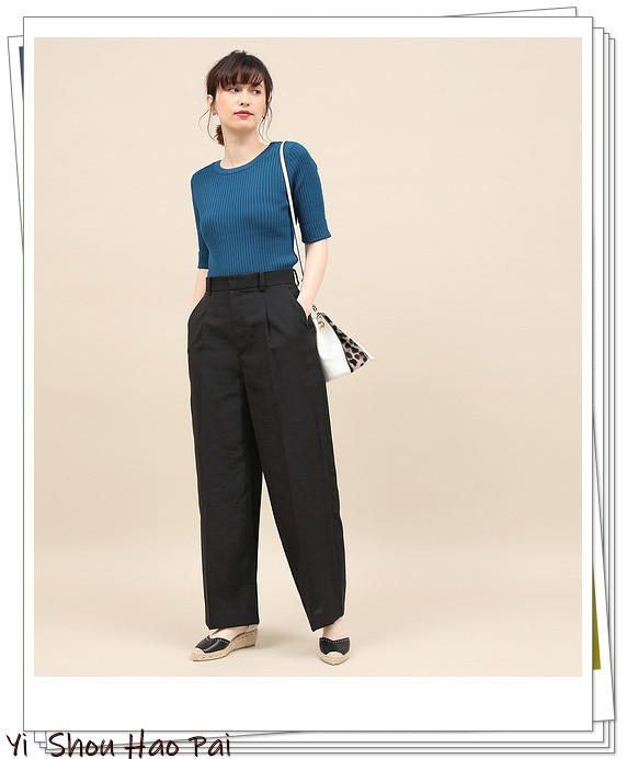 高端麻料抗起皱亚麻裤女,不起皱的亚麻裤阔腿裤