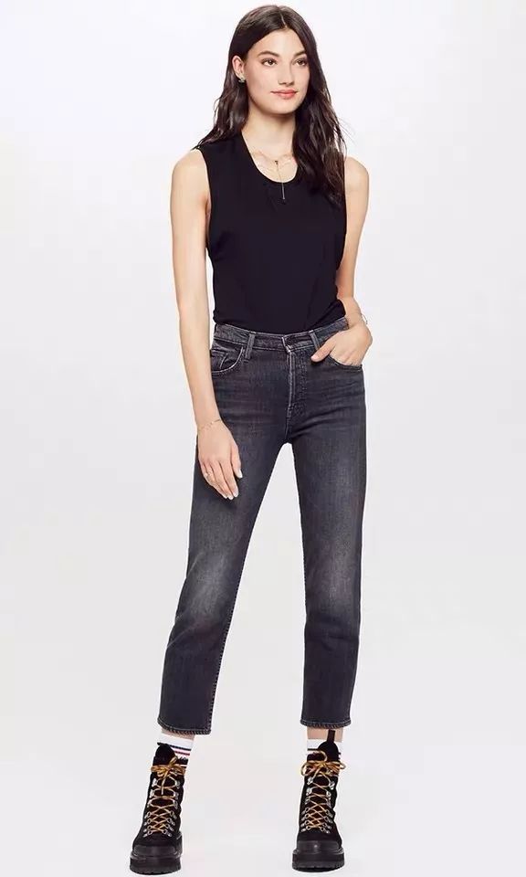 迪士尼联名格子裤正品,moussy迪士尼联名刺绣