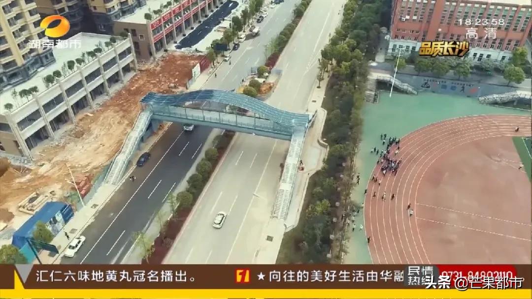 长沙哪些地方有人行天桥,长沙火车站人行过街天桥