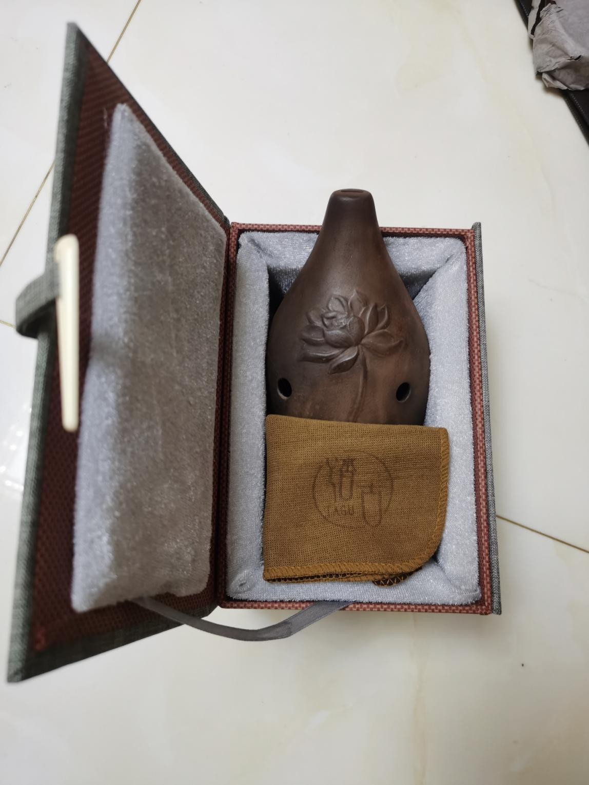 陶埙古埙8孔指法,一吹就响的笛子