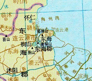 连云港地图区域划分,江苏连云港地图全图