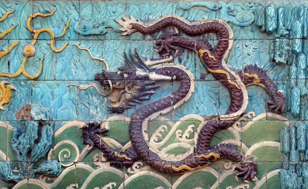 故宫九龙壁9条龙图片高清大图,故宫九条龙的故事