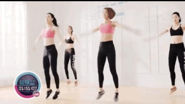 无跳跃瘦腹操,健身减肥体操教程30分钟卷腹