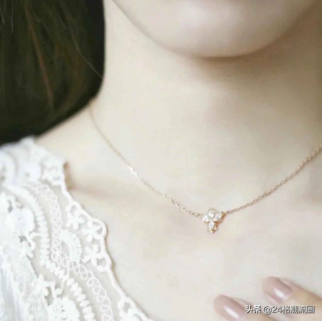 施华洛世奇天使造型项链鉴定,施华洛世奇天使之翼项链