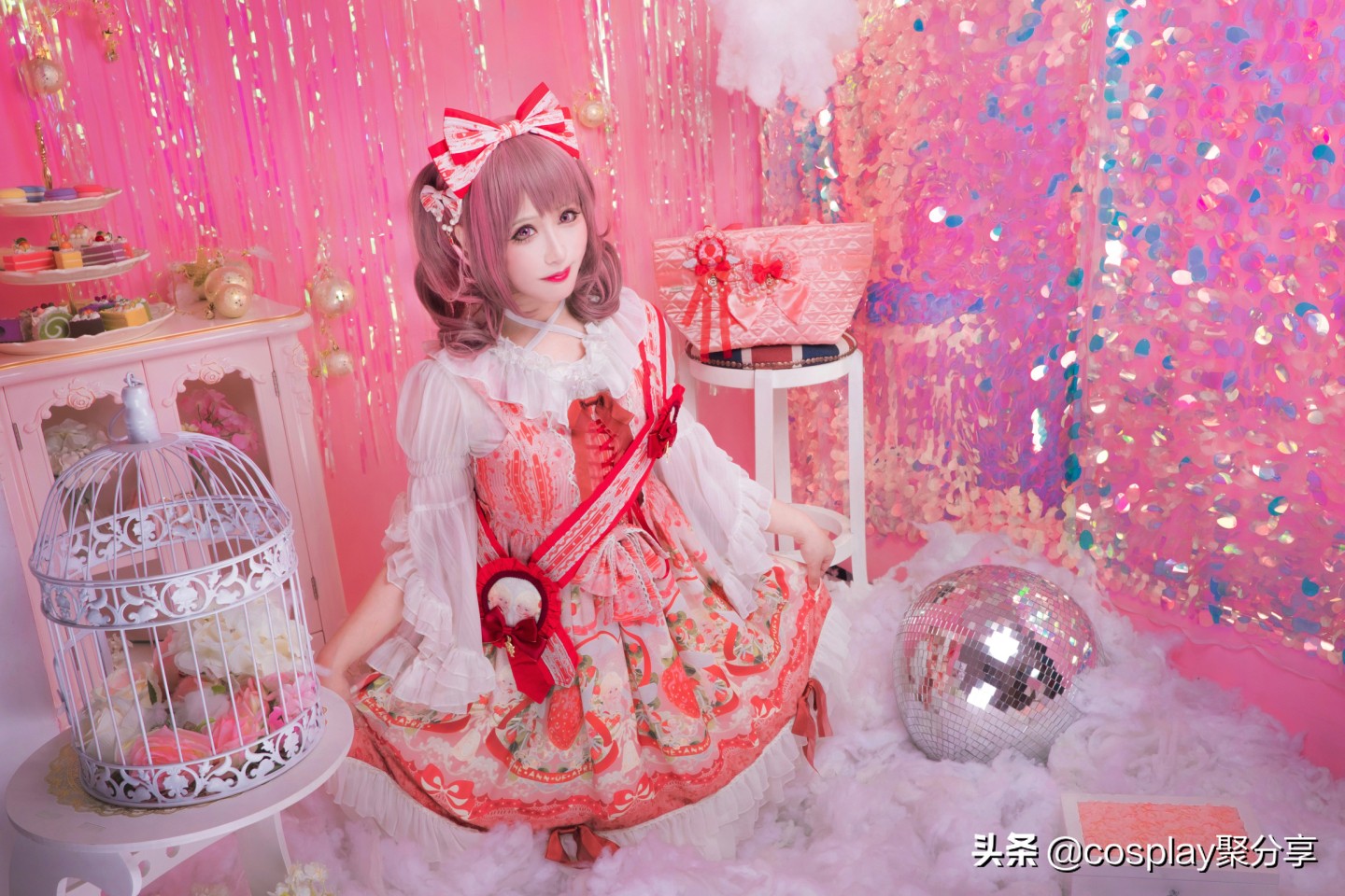 lolita华丽夏季,春季lolita紫色