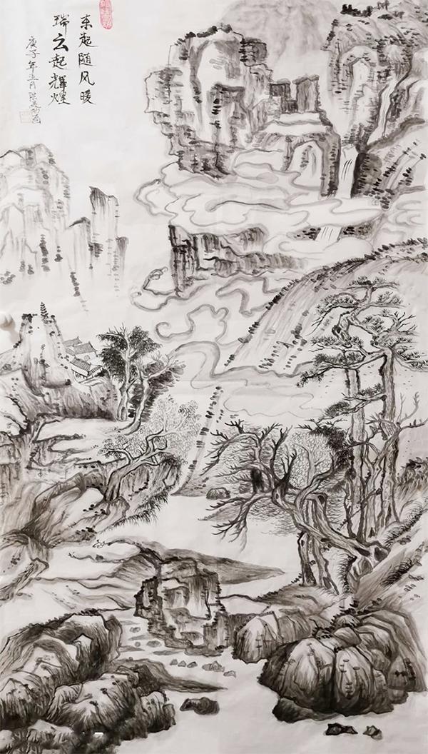 画家洪美劝——墨韵悠然笔墨丹青