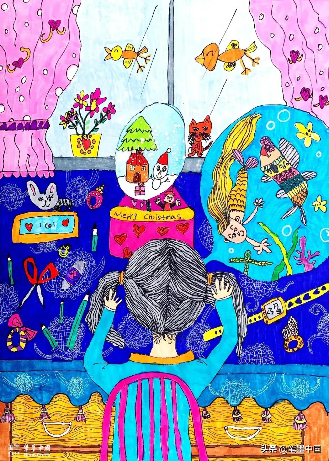 笔墨中国画画大赛作品图片,笔墨中国第五届大赛