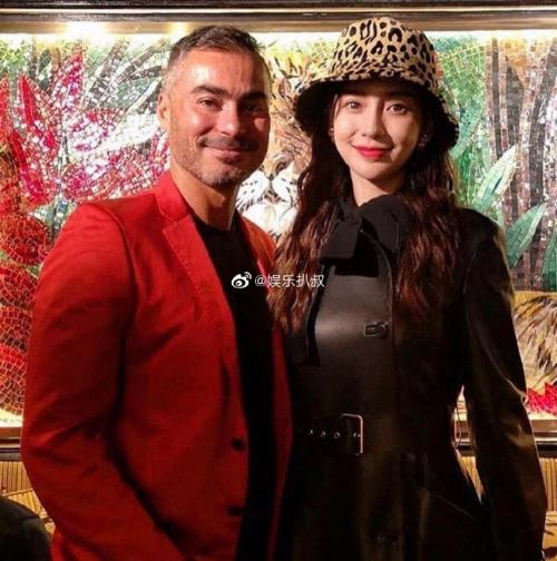 angelababy在酒吧打碟,angelababy巴黎秀场