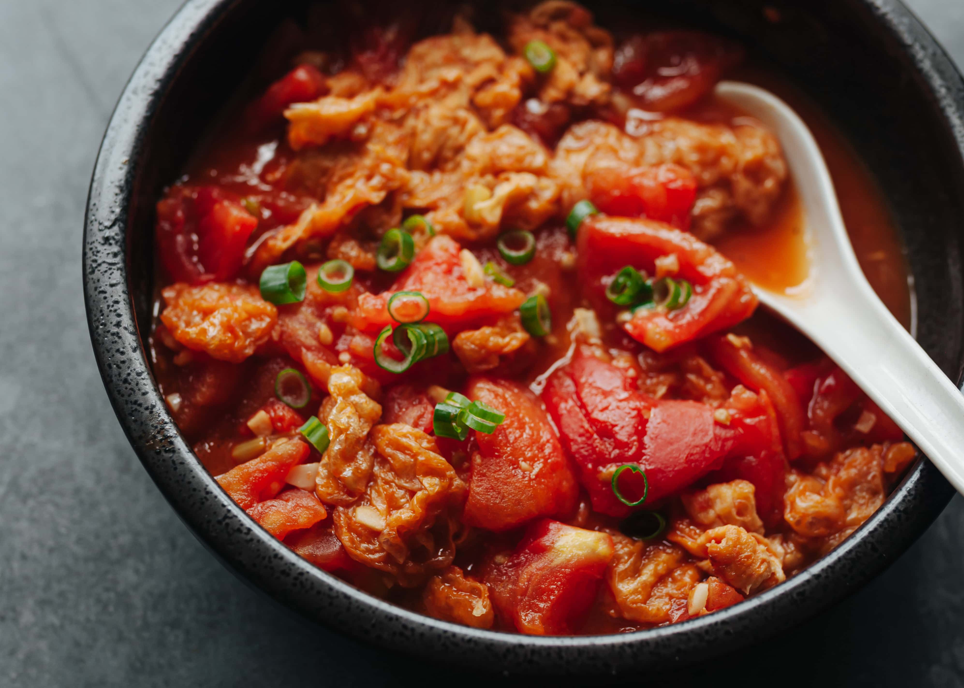 番茄鸡蛋腐竹汤的做法,腐竹番茄炒鸡蛋的做法