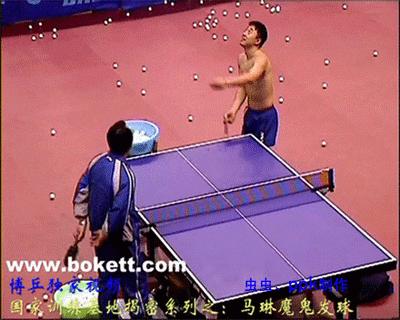 业余乒乓在实战中为何不稳定,业余乒乓怕什么球