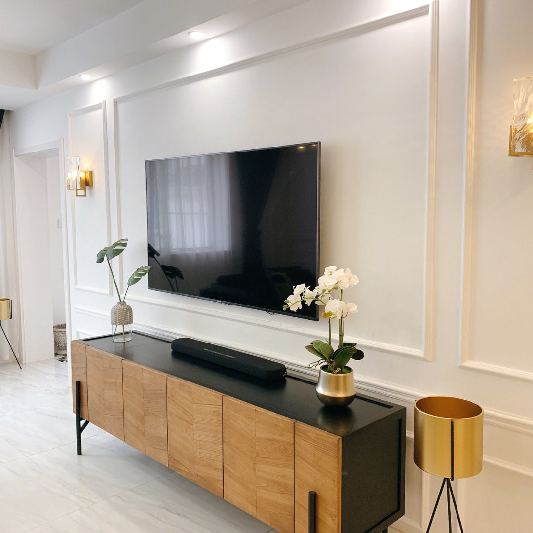 客厅石膏线装修怎样增强立体感,石膏线装饰层次感十足