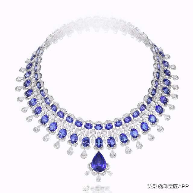 坦桑石首饰排行榜,大牌坦桑石珠宝