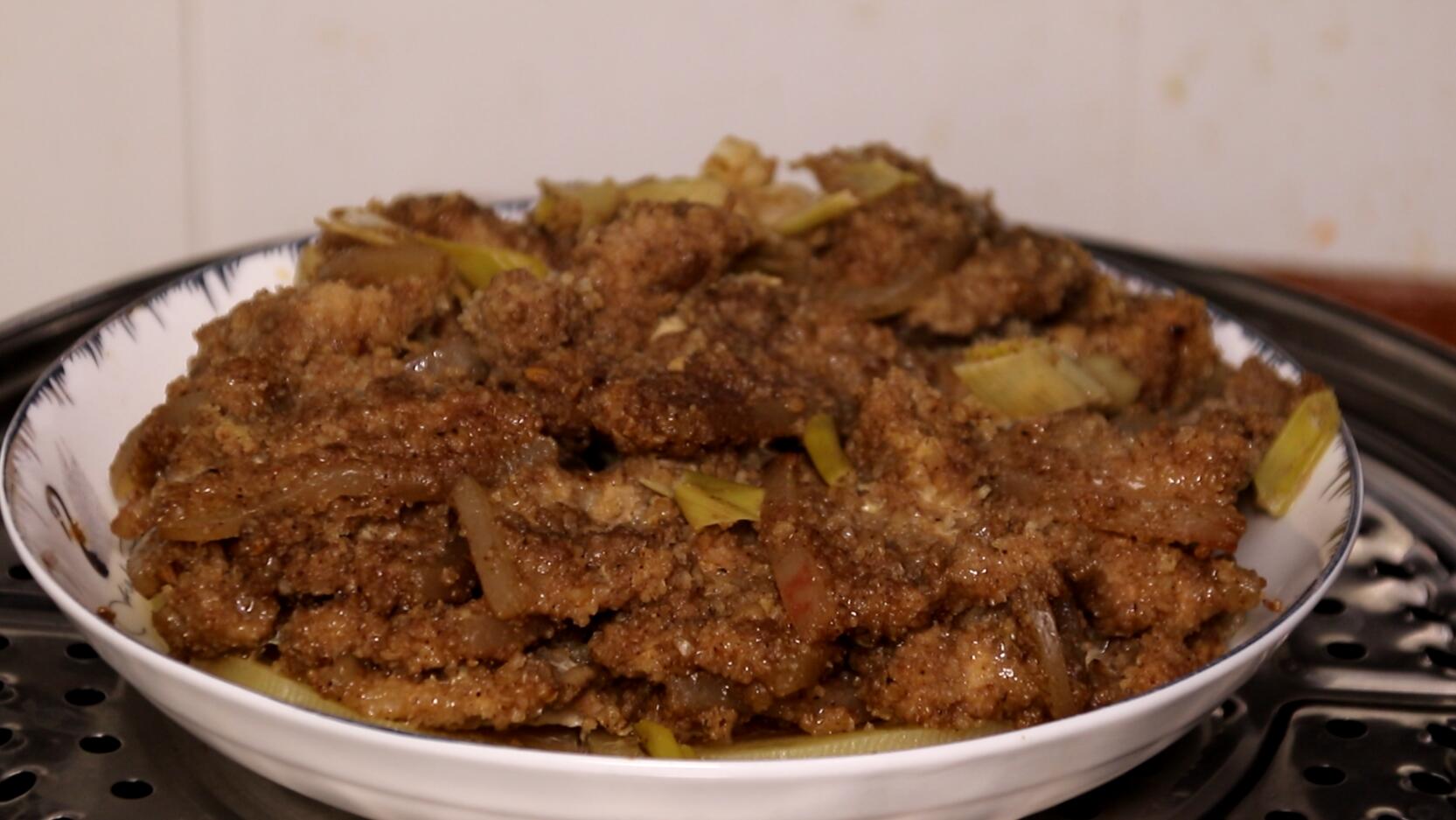 1分钟学会粉蒸肉做法软烂入味,家常粉蒸肉好吃不腻的秘诀都在这