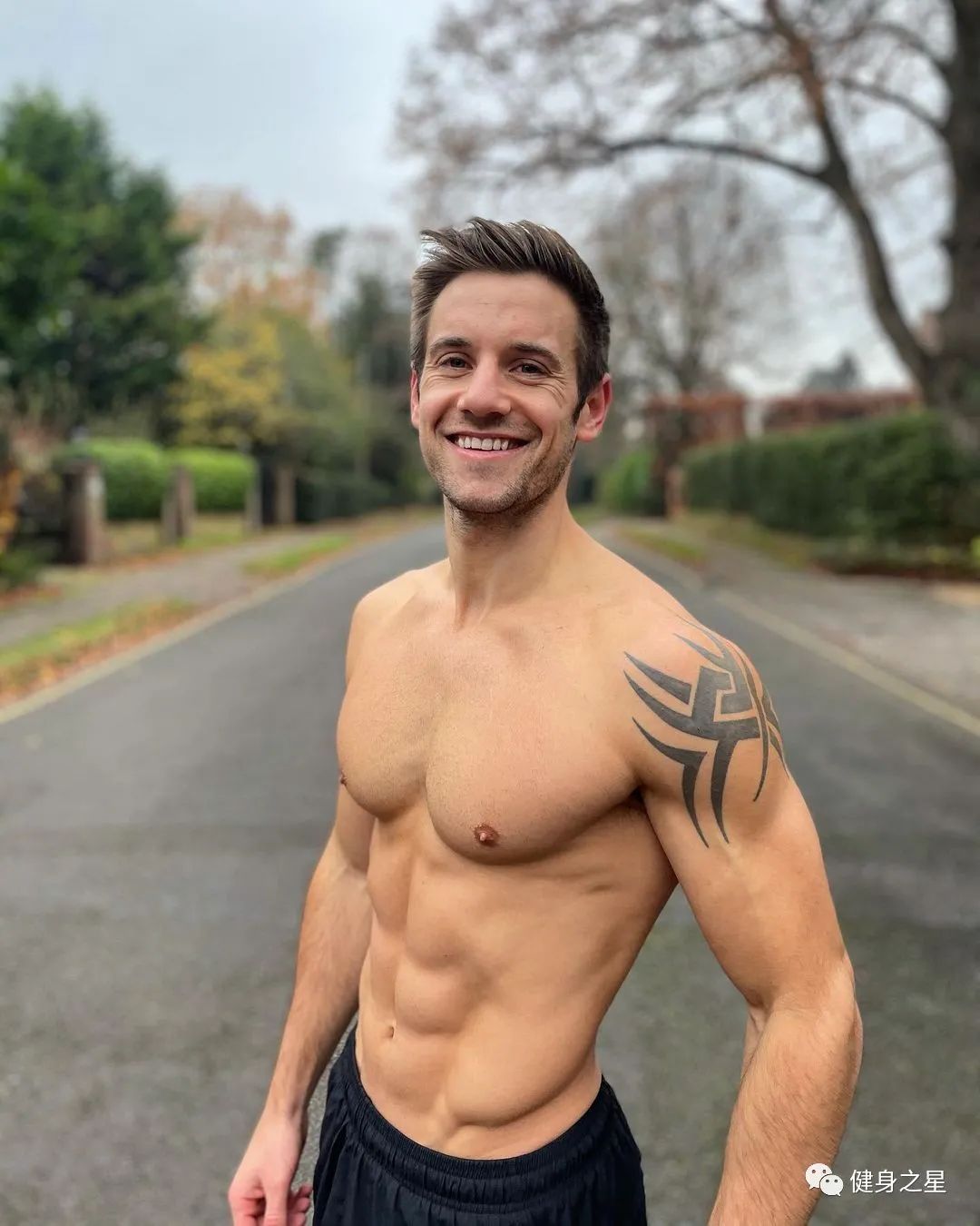 酷似海王的男模,酷似陈冠希的肌肉男