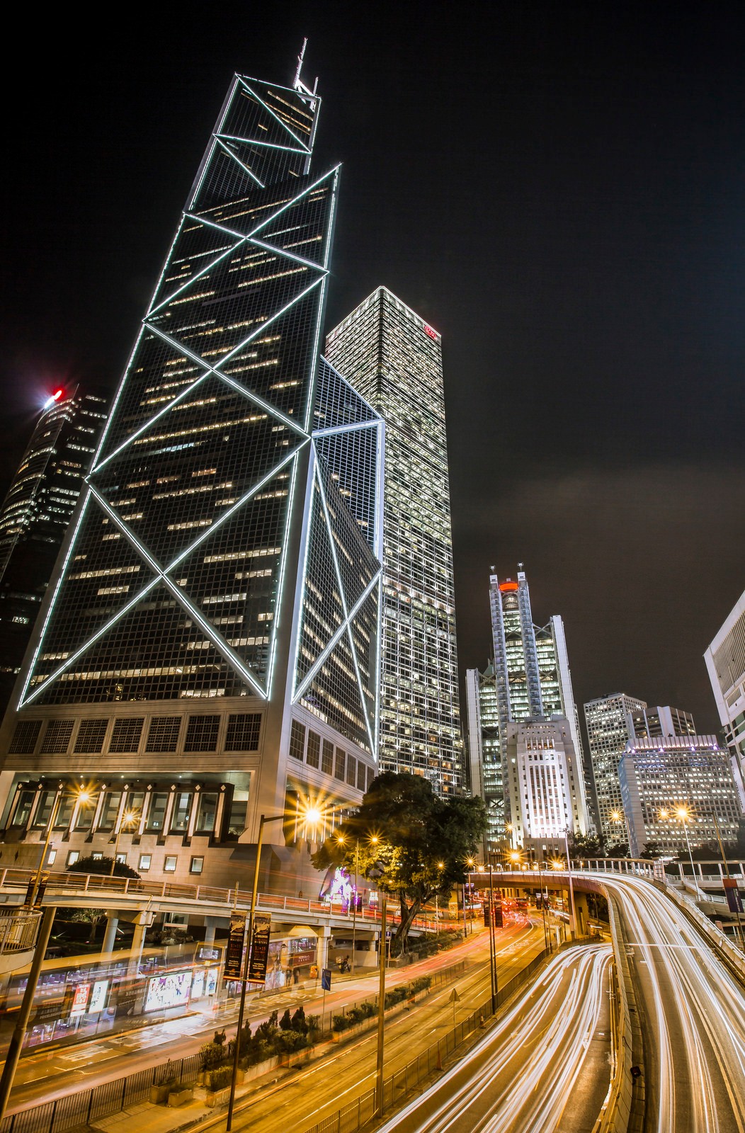 贝聿铭设计的香港中银大厦,香港中国银行大厦贝聿铭