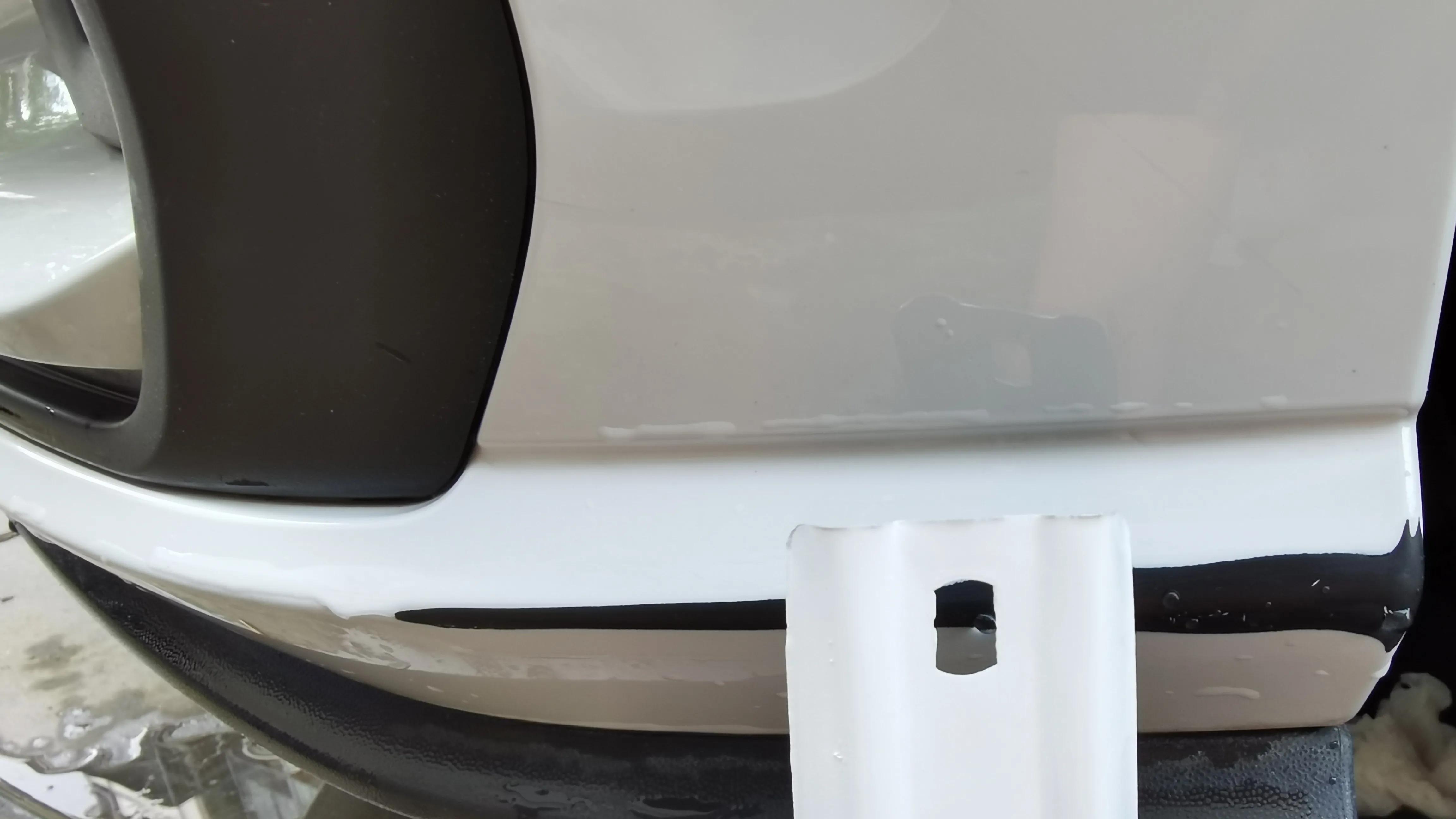 奔宝车身凹坑修复免喷漆,保险杠喷漆修复