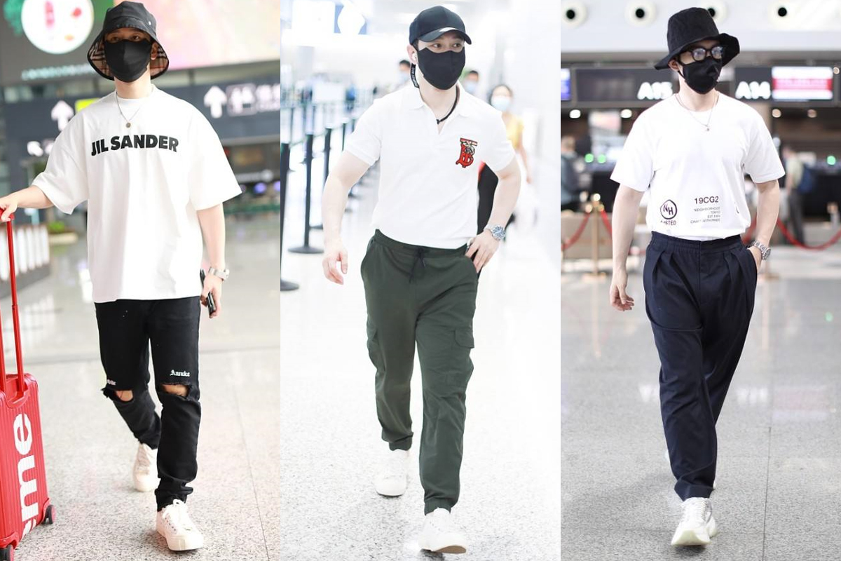 黄晓明日常穿衣搭配,黄晓明造型盘点