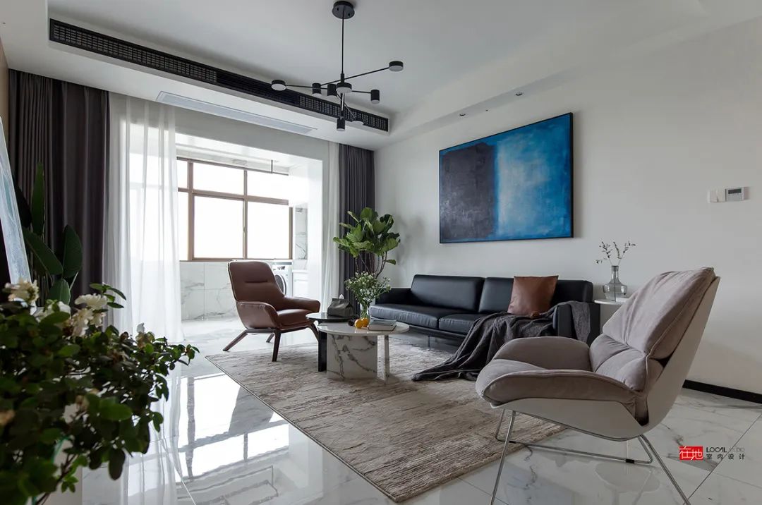 155平米现代简约风格,155平米轻奢风格