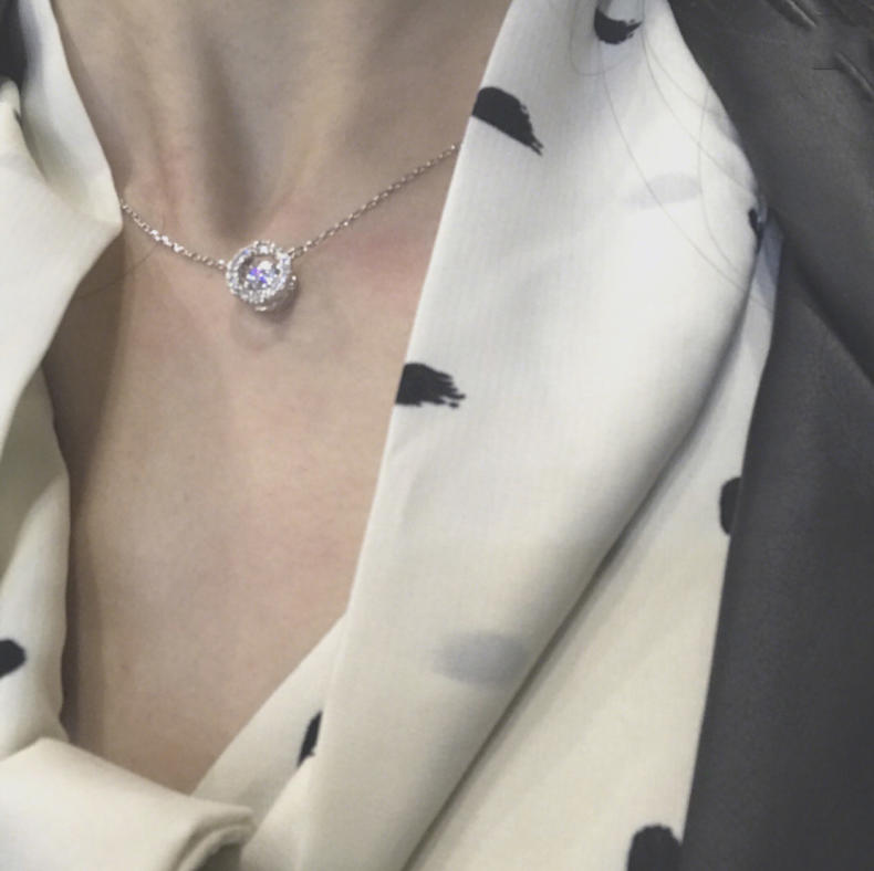 冬天的锁骨链也可以很美,美到惊艳的锁骨链