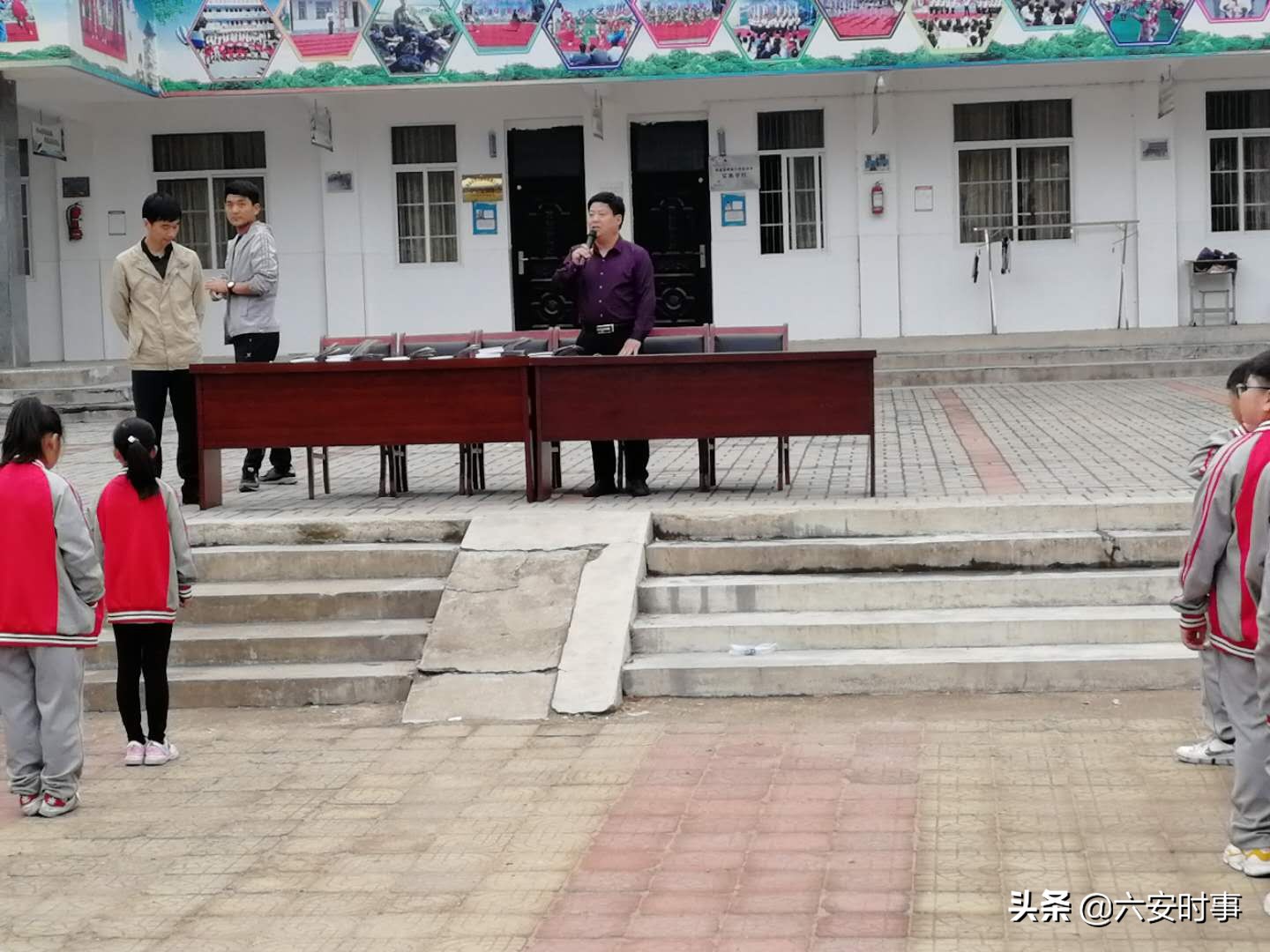 铁冲实验学校第七届运动会,铁小学校运动会开幕