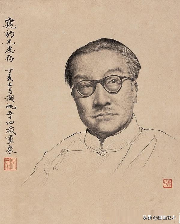 赵叔孺鞍马画、吴湖帆山水画、冯超然人物画、吴待秋花卉画