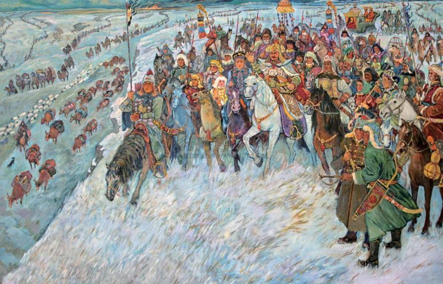 卡尔梅克是不是一个国家,卡尔梅克共和国和中国