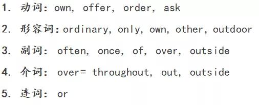 中考英语首字母填空常见词,首字母填空历年中考高频单词汇总