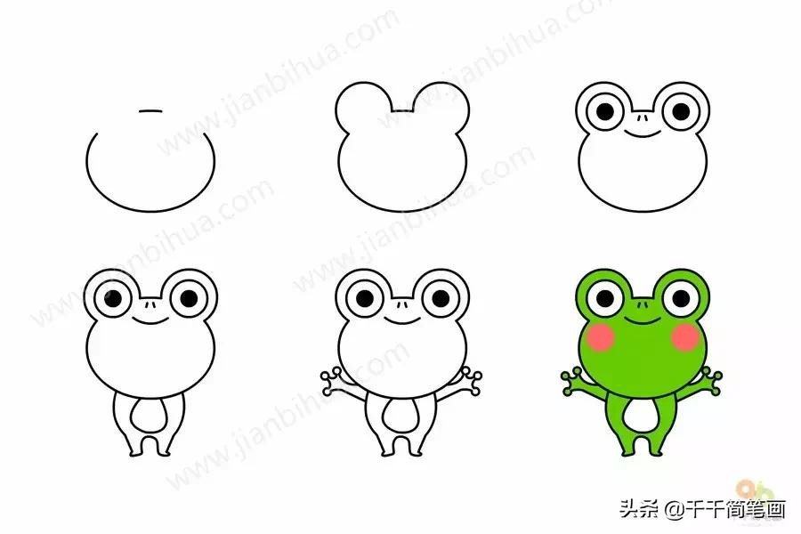 3-6岁儿童动物画入门教程,幼儿园动物画大全最简单