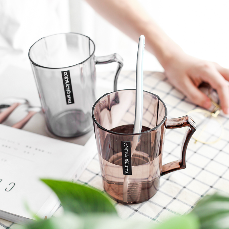 高颜值轻奢漱口杯二合一,漱口杯轻奢高级感好清洗