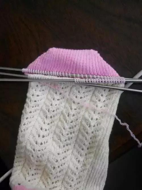 最简单的棒针袜子,棒针袜子教程粗毛线