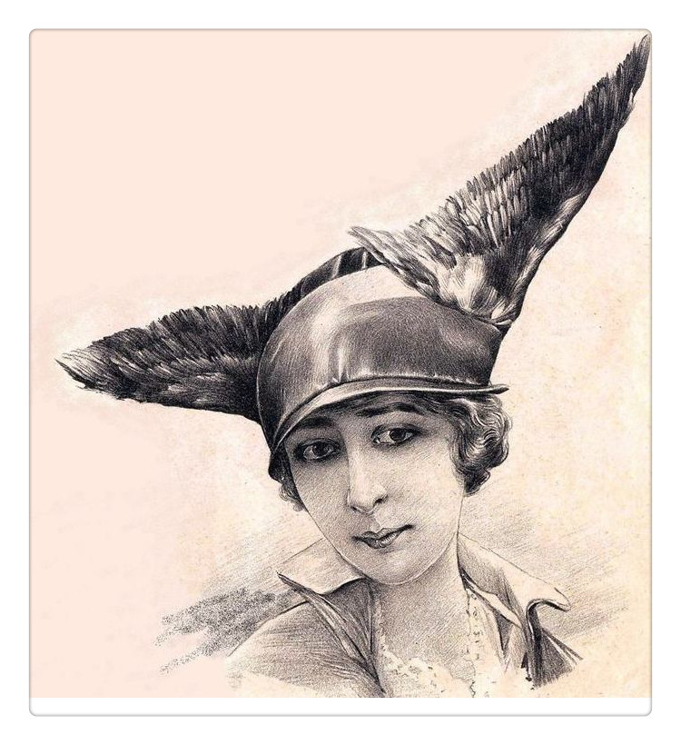 戴帽子的女人给人的感觉,戴帽子好看的姑娘