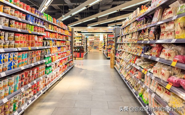 超市设计图视频,小超市货架摆放设计