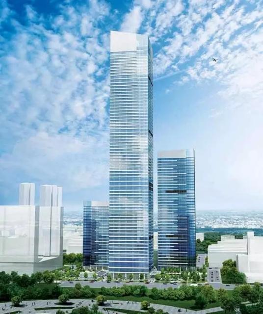 江苏第一高楼国金中心,无锡九龙仓国金