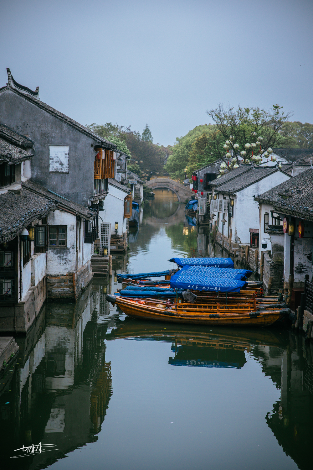 梦里水乡乌镇周庄风景视频,周庄版梦里水乡