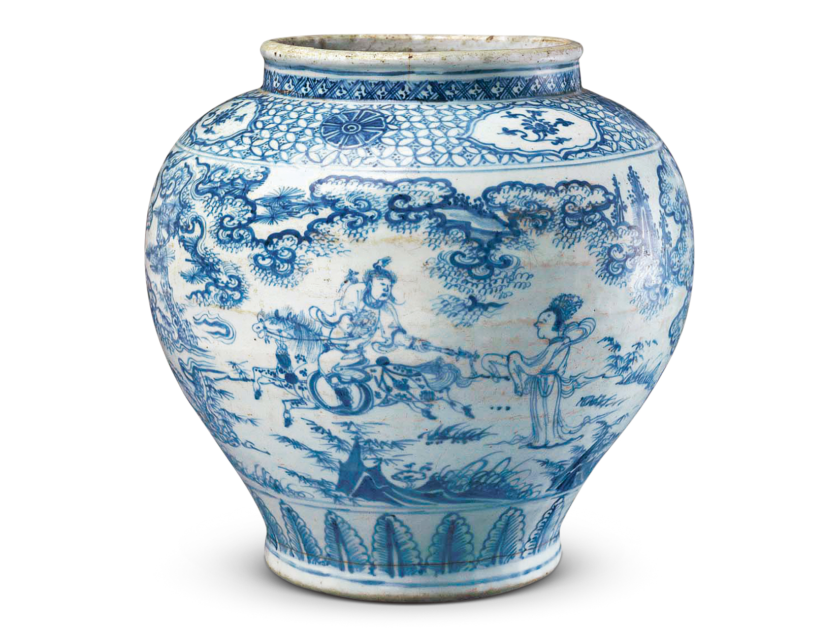 明代各时期的青花瓷都有什么特征,明崇祯时期青花瓷器底部的特点