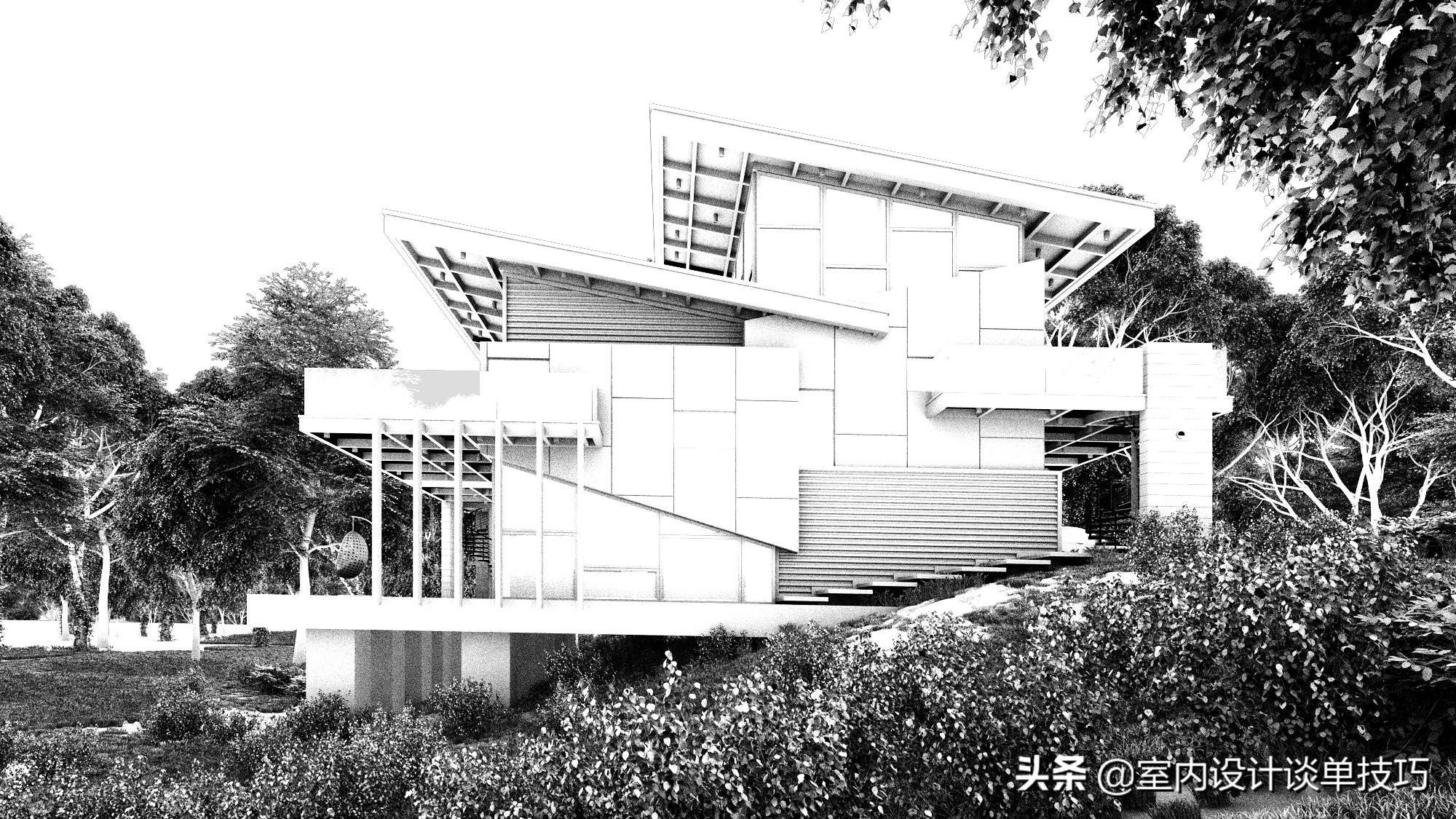 室外图没氛围？两个通用灯光技巧，马来西亚CG艺术家都在用