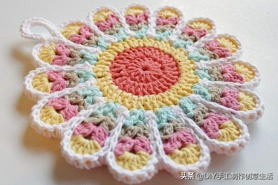 钩针编织收纳包,钩针编织一个简单的收纳篮放钥匙