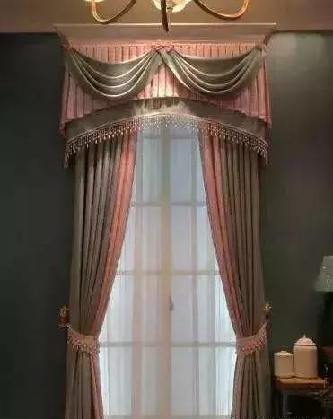 双层弧形工字折帘头效果图,工字折帘头教程