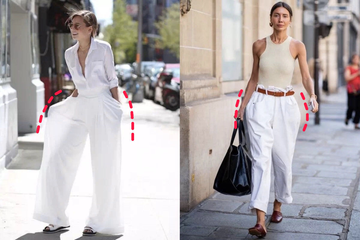 穿白裤子显胖，先别怪自己胖！看看你的裤型选对了吗？