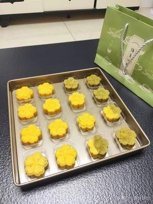 自制豆沙馅的简易绿豆糕方法,家庭自制绿豆糕最简单的方法