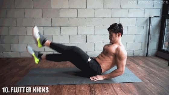 腹肌中腹高效训练,腹肌中腹训练方法5分钟