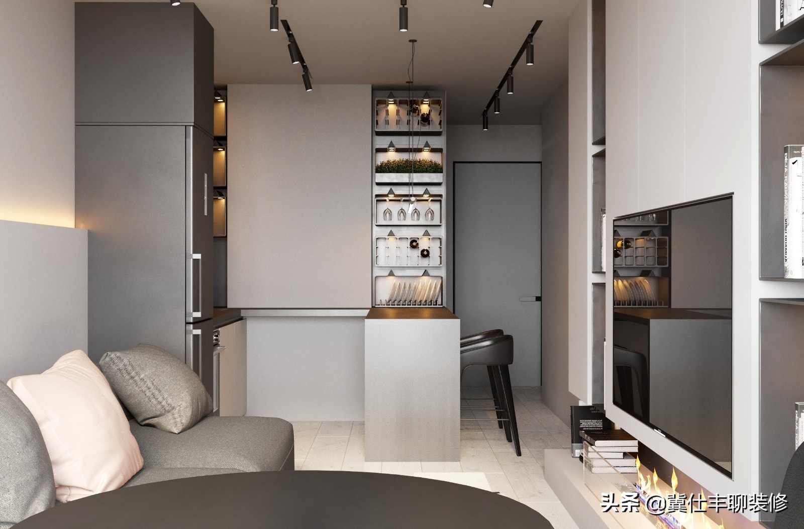 讲真：轨道灯到哪里哪里就有个性，LED灯条到哪里哪里就有温馨