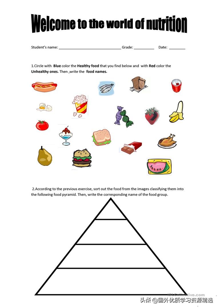 英语人教版pep五年级学习要求,人教版五年级上册英语食物
