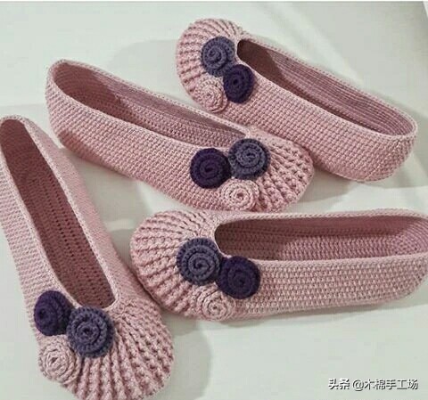 春天来了给自己添一双好鞋吧,春夏鞋子钩单鞋简单钩法