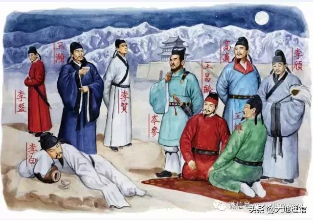 唐代诗人向往长安的诗句,李白向往的地方