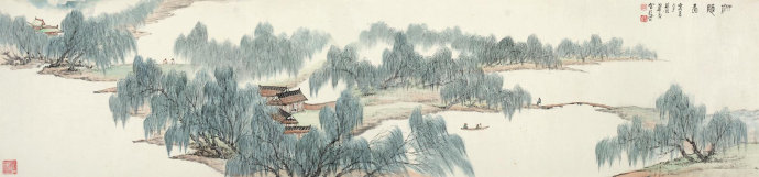 郑午昌花鸟,丝鬓散人郑午昌百幅绘画作品赏析